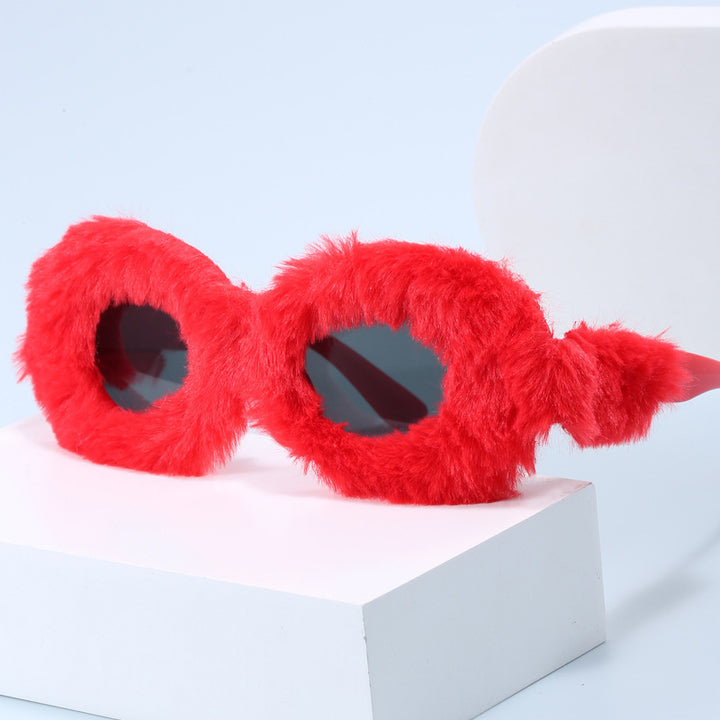 Women's fashionable sunglasses in trendy fleece design Kalsten