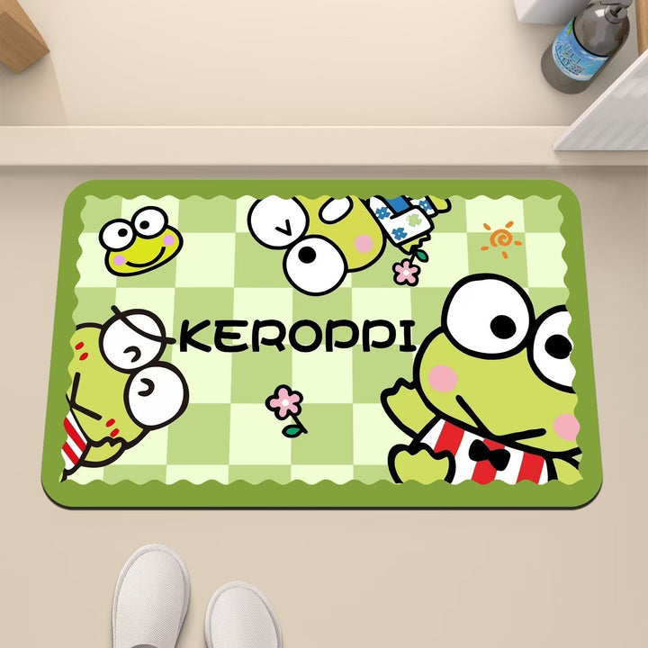 Cartoon-Themed Decorative Floor Mat
