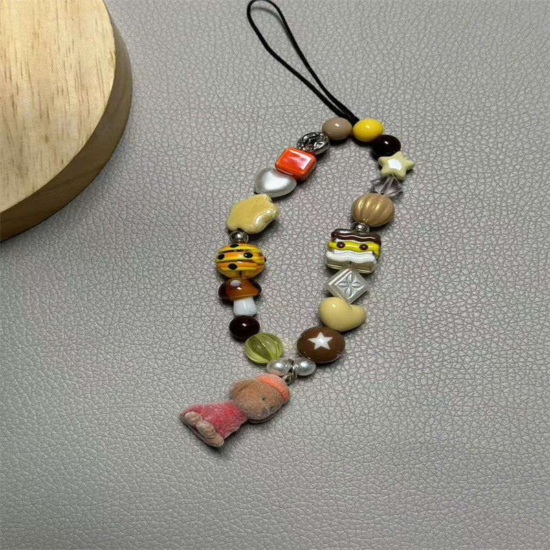 Decorative Beaded Charm Phone Strap Kalsten 1790135619