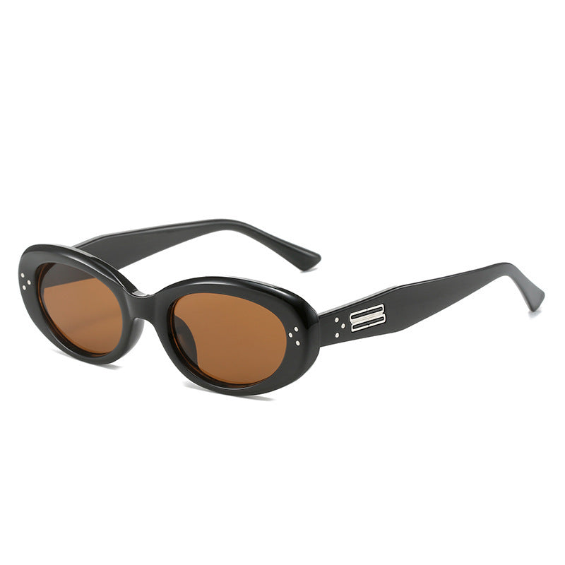 Retro-Inspired Oval Sunglasses Kalsten