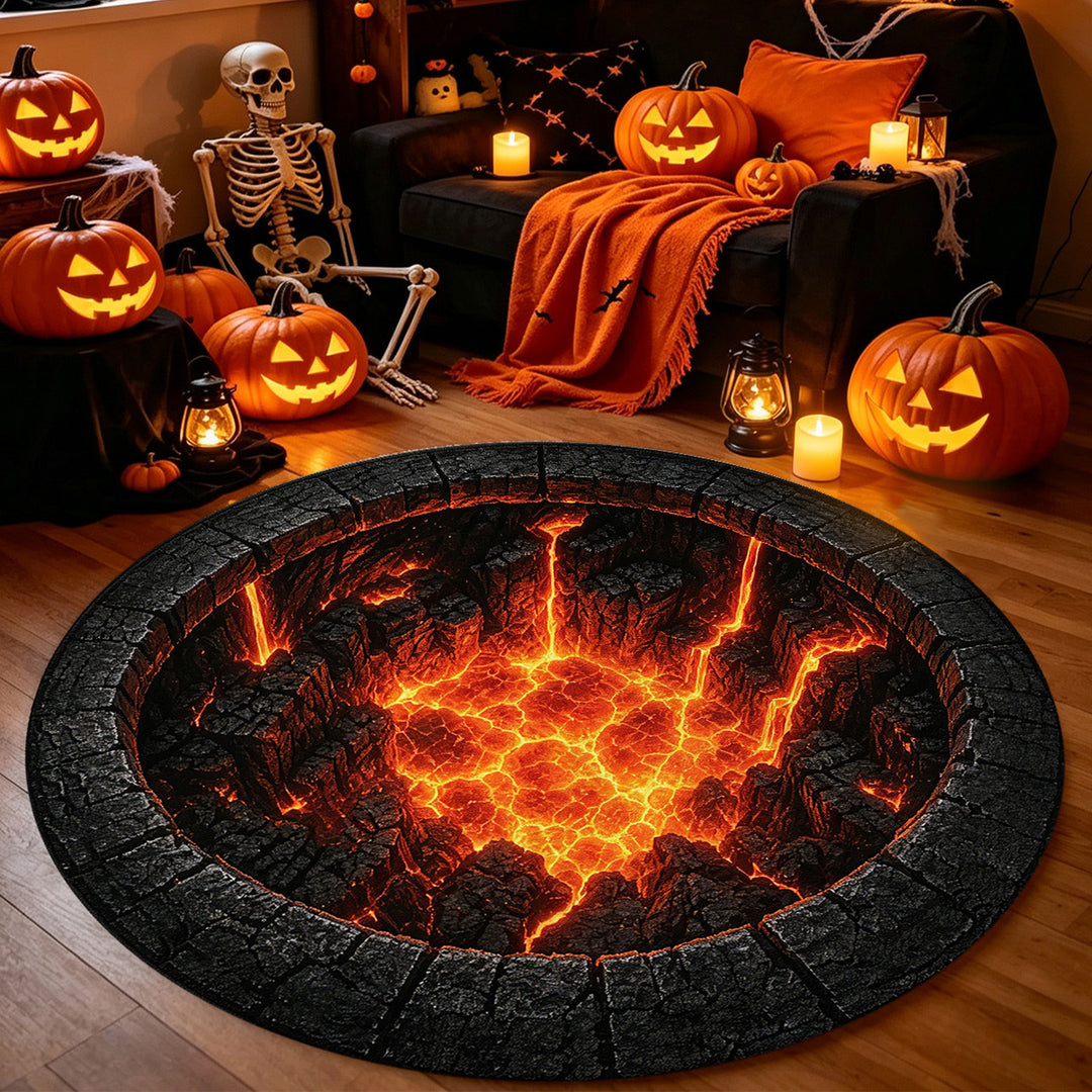 Halloween-Themed Area Rug Kalsten