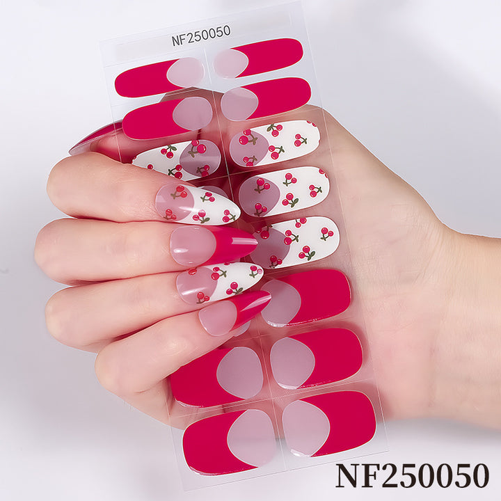 Floral Design Nail Wraps