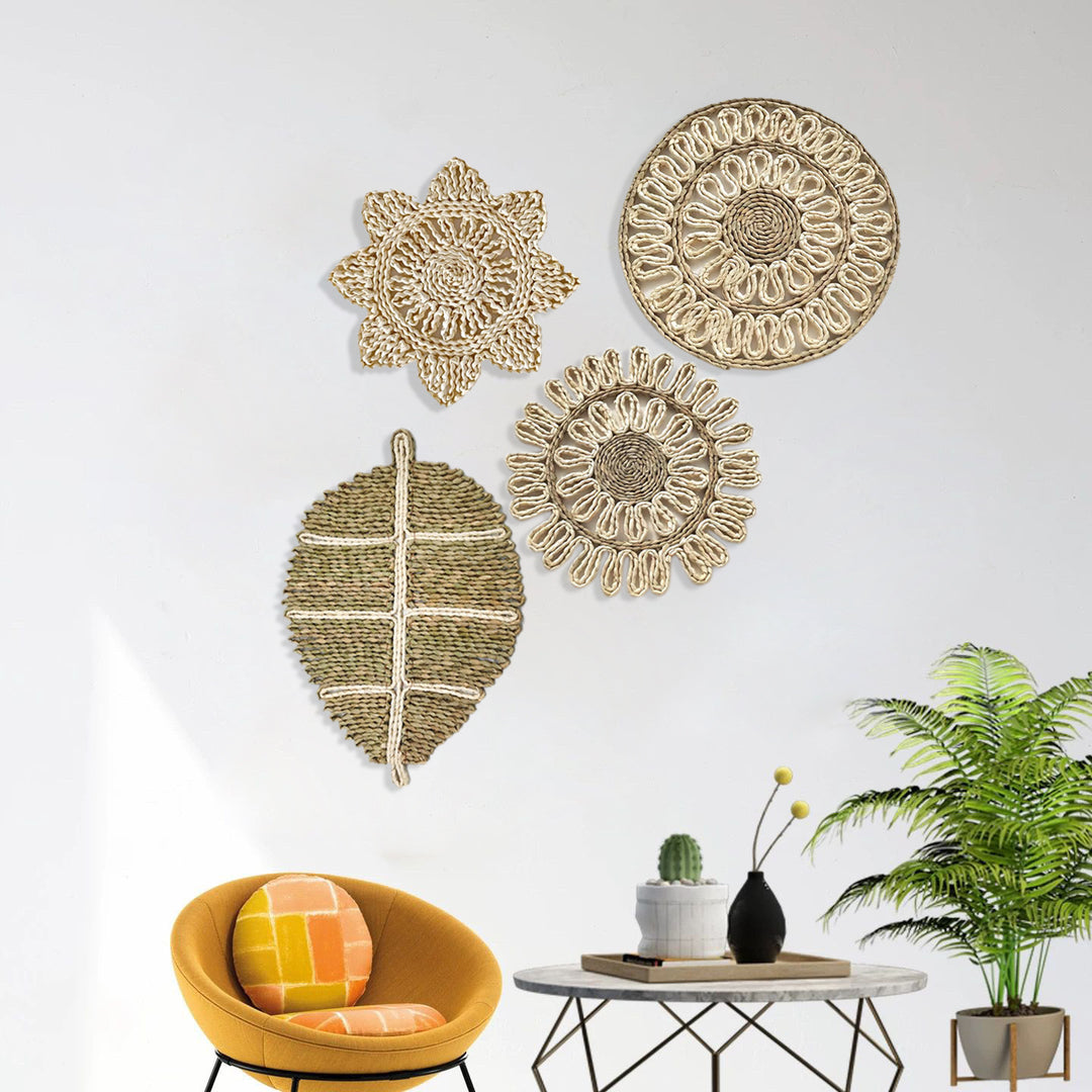 Natural Fiber Wall Hanging Decor