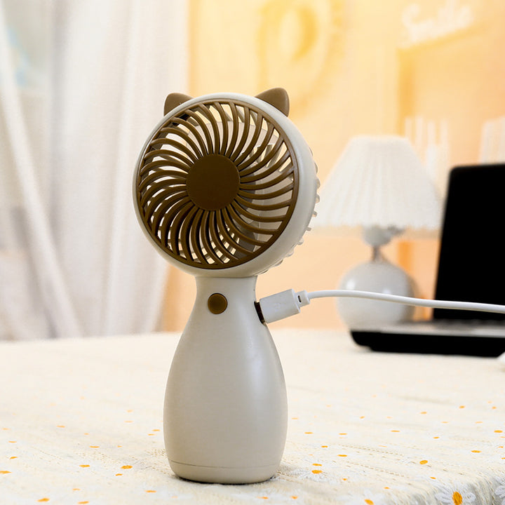 Portable hand fan with cute ears design Kalsten
