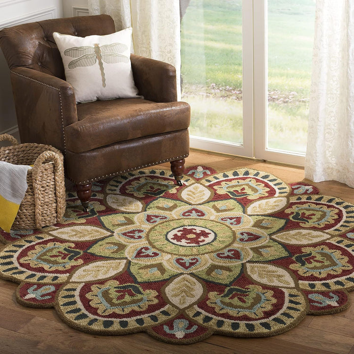 Decorative Floral Area Rug