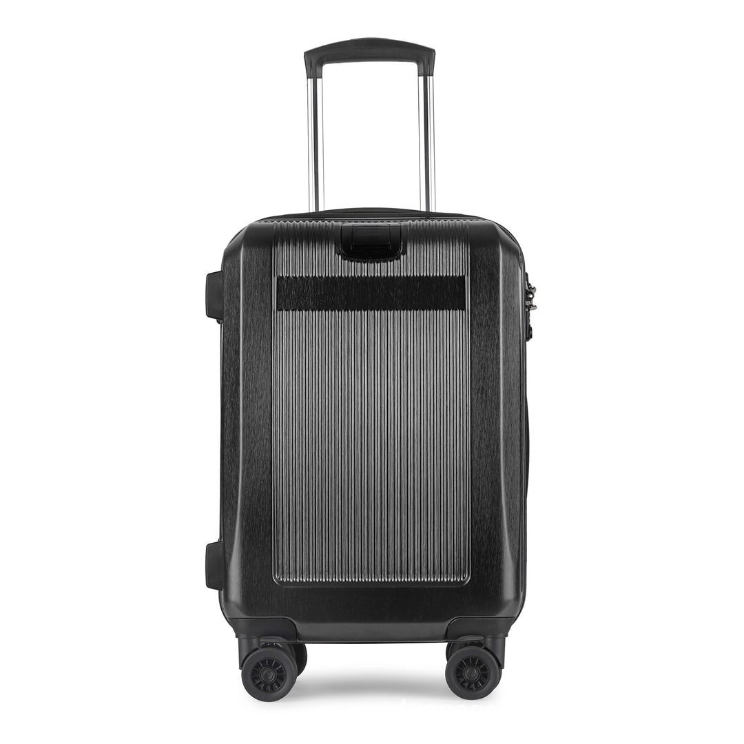 Unisex Expandable Hard Shell Rolling Suitcase Kalsten