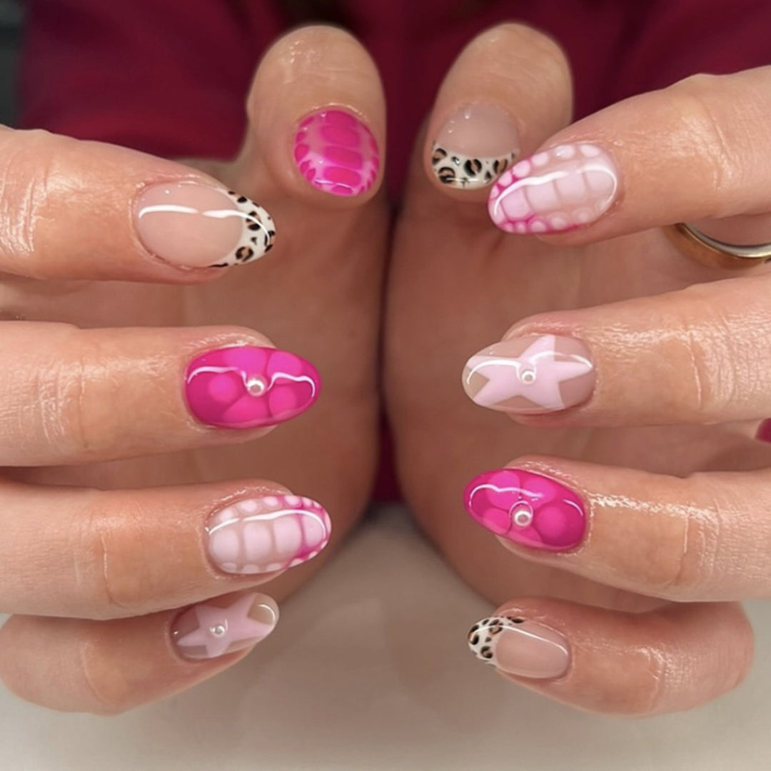 Artistic Animal Print Nail Tips Kalsten