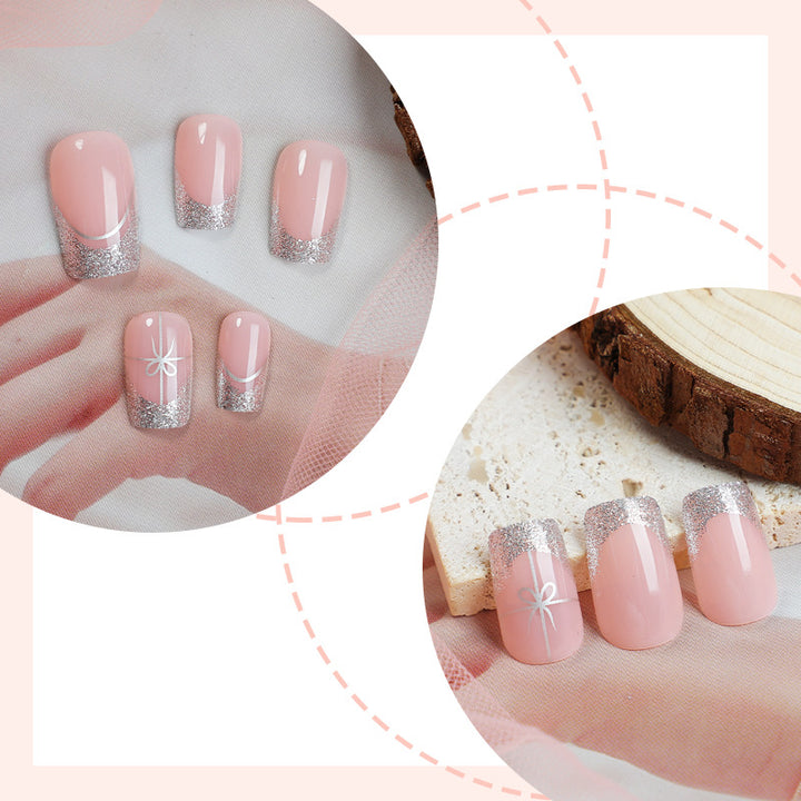 Chic Decorative Press-On Nail Set kalsten 1788495535