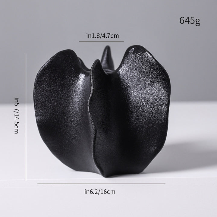 Textured Modern Decorative Ceramic Vase Kalsten