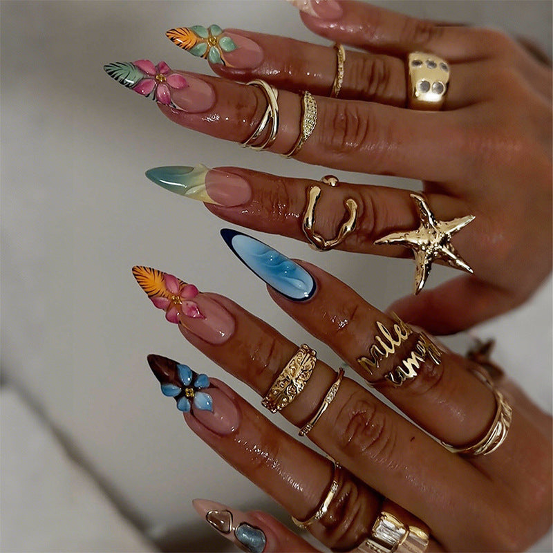 Premium Decorative Press-On Nail Collection Kalsten 1788495967