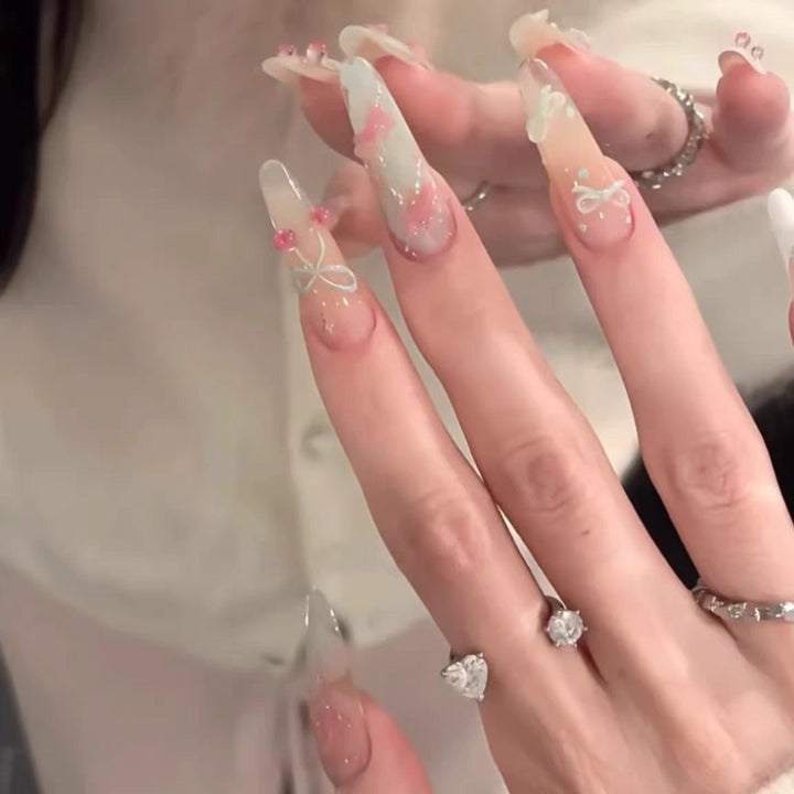 Decorative Nail Art Press-On Set Kalsten