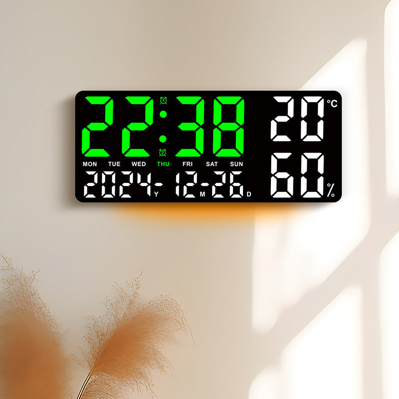 Digital multifunction alarm clock with large LED display Kalsten
