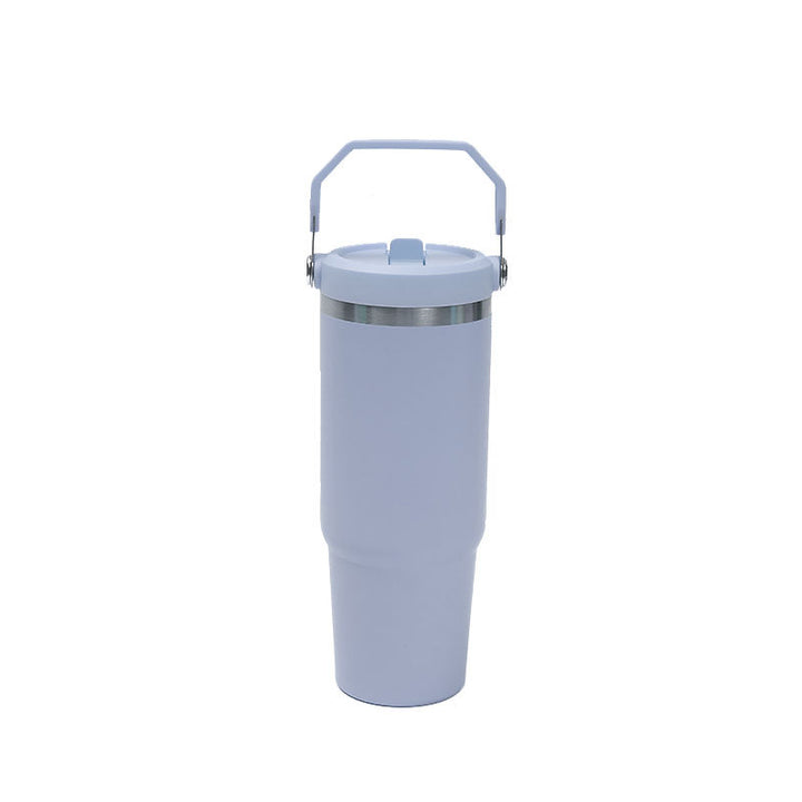 Unisex insulated cup with stable handling and practical folding device Kalsten