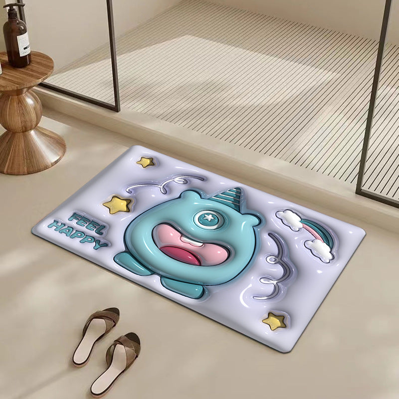 Fun Graphic Bath Mat