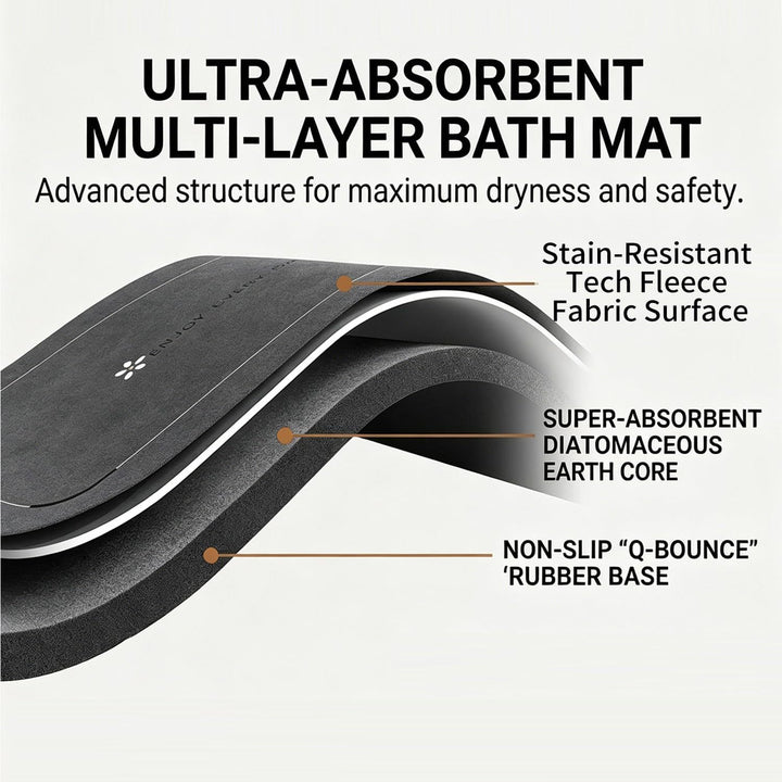 Non-Slip Comfort Bath Mat Kalsten