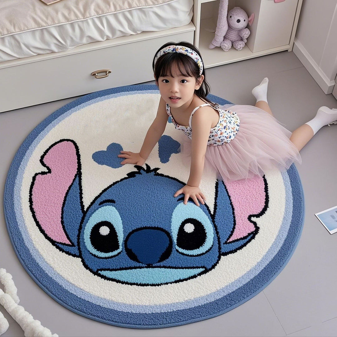 Cartoon Character Round Area Rug