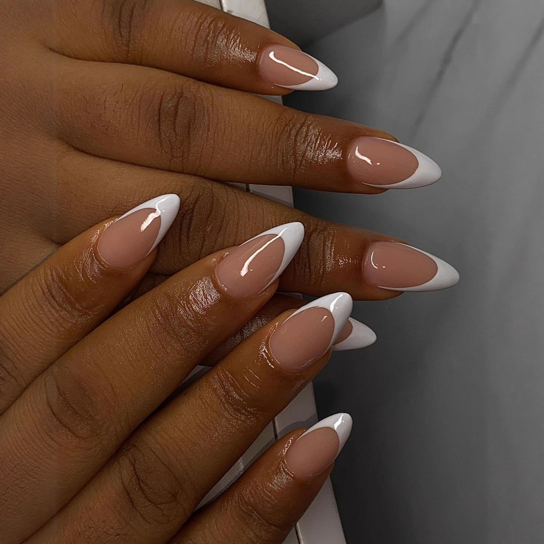 Elegant and Stylish French Design Nail Art Kalsten