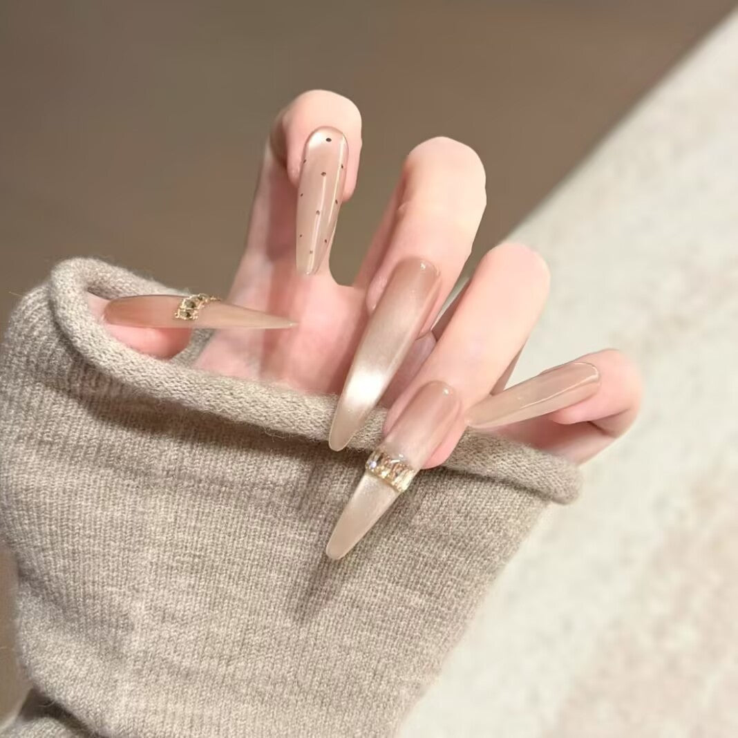 Premium Stiletto Press-On Nail Extensions Kalsten