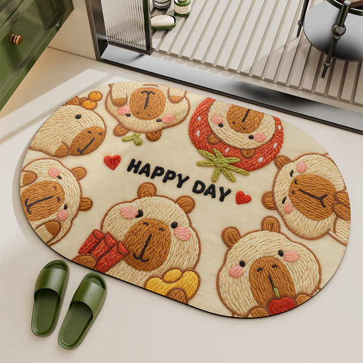 Playful Animal-Themed Area Rug