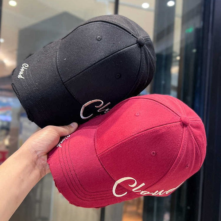 Women's Distressed Casual Cotton Baseball Cap Kalsten