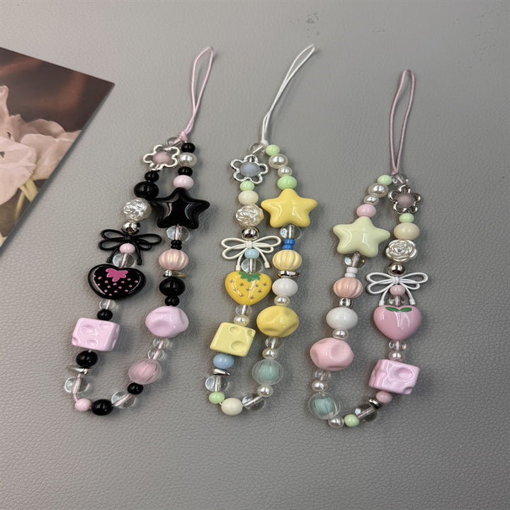 Decorative Beaded Charm Lanyard Kalsten 1790135240