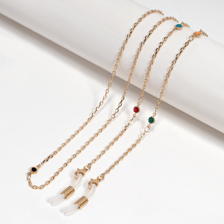 Decorative Gemstone Eyewear Chain Kalsten