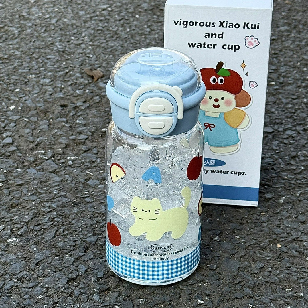 Ladies child-friendly drinking bottle with funny dog design Kalsten