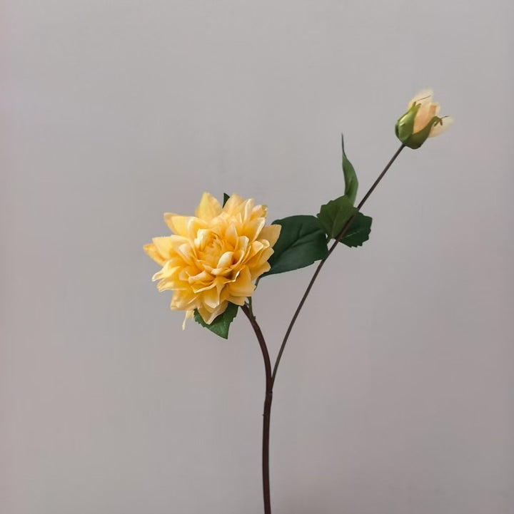 Realistic Artificial Dahlia Stem