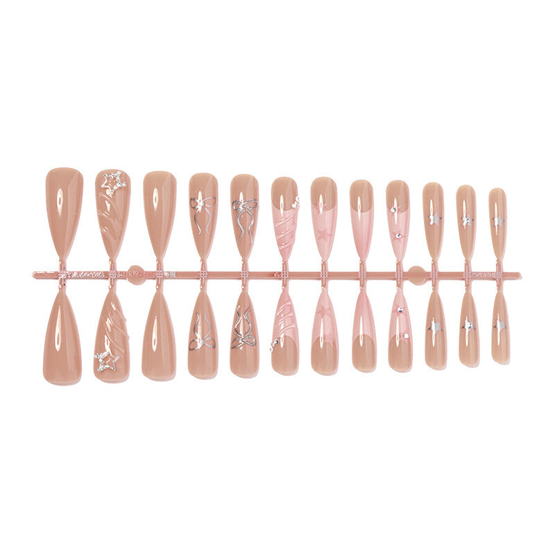 Nail set with glamour design Kalsten