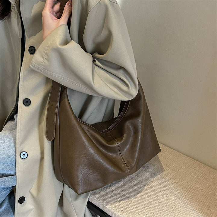 Soft Leather Shoulder Bag