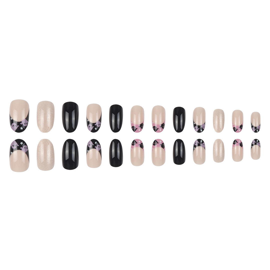 Halloween-Themed Artistic Press-On Nails Kalsten