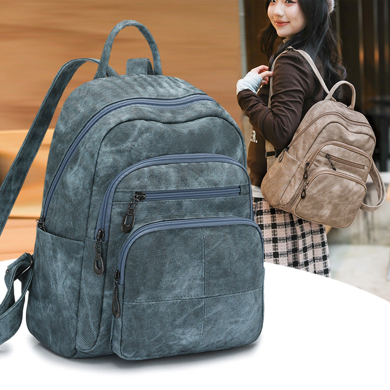 Vintage Leather Backpack Kalsten