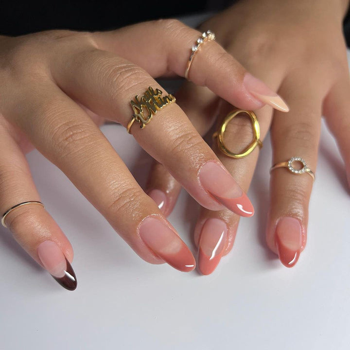 Trendy Nail Extensions with Elegant Gradient Kalsten