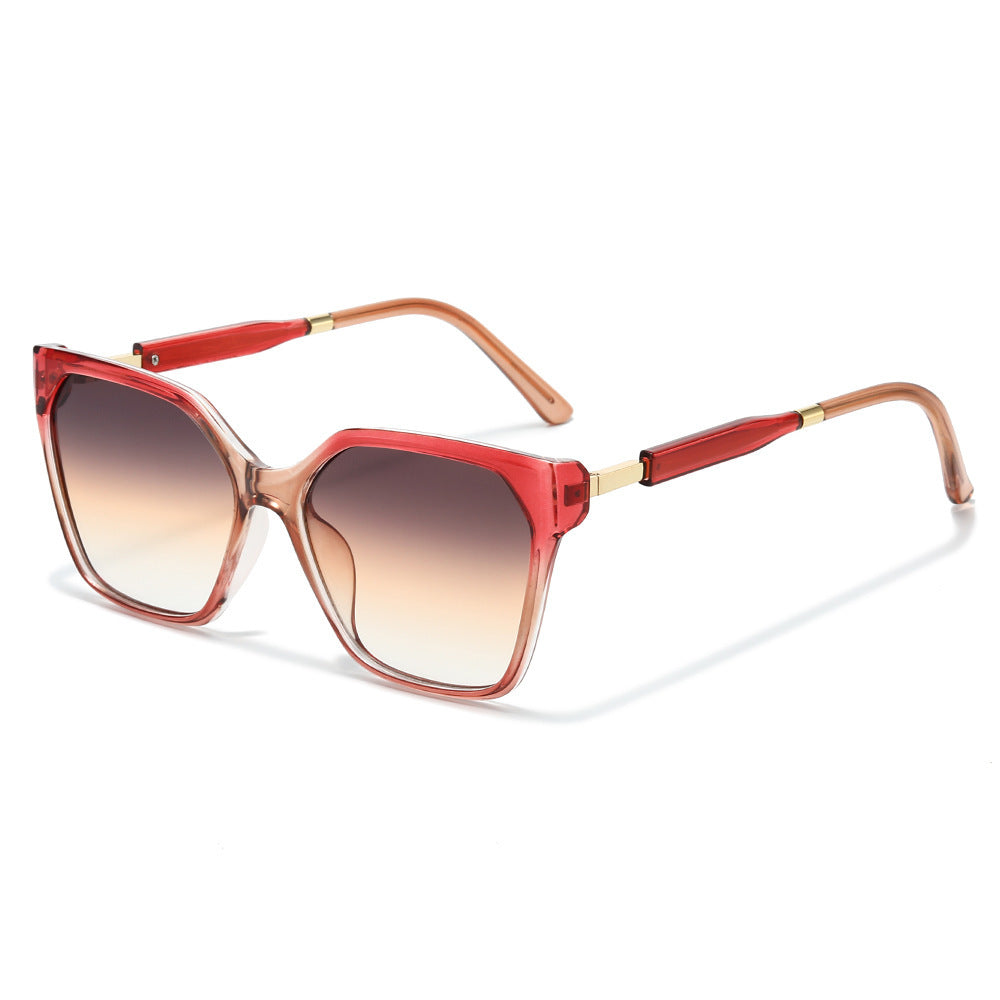 Bold Angular Oversized Sunglasses Kalsten