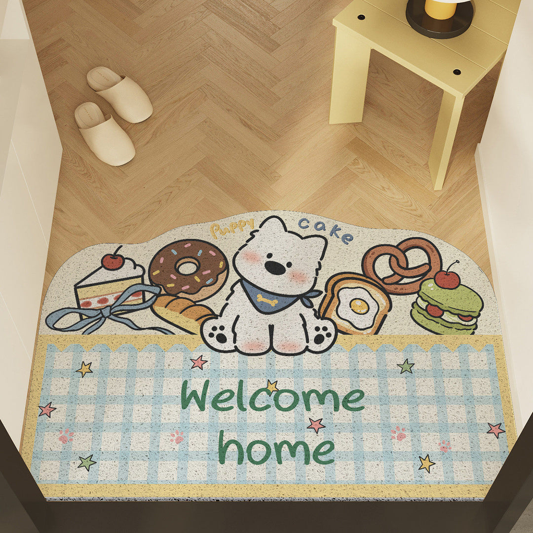 Playful Cartoon Themed Area Rug