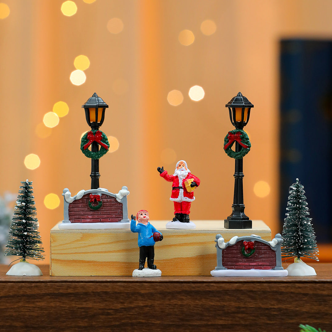 Miniature Christmas Scene Figurine Set Kalsten