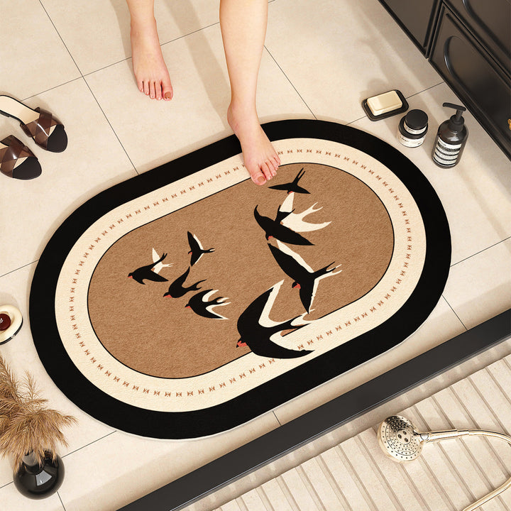 Plush Absorbent Bath Mat