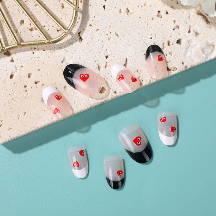 Elegant French Style Artificial Nails Kalsten