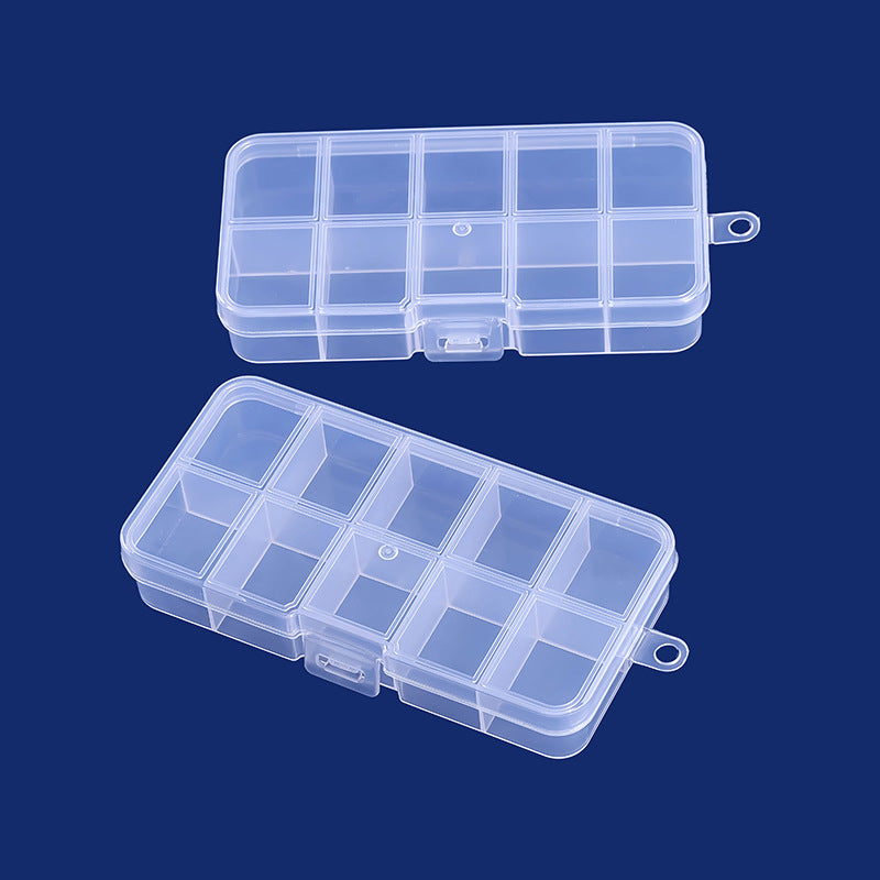 Multi-Division Clear Craft Storage Box Kalsten