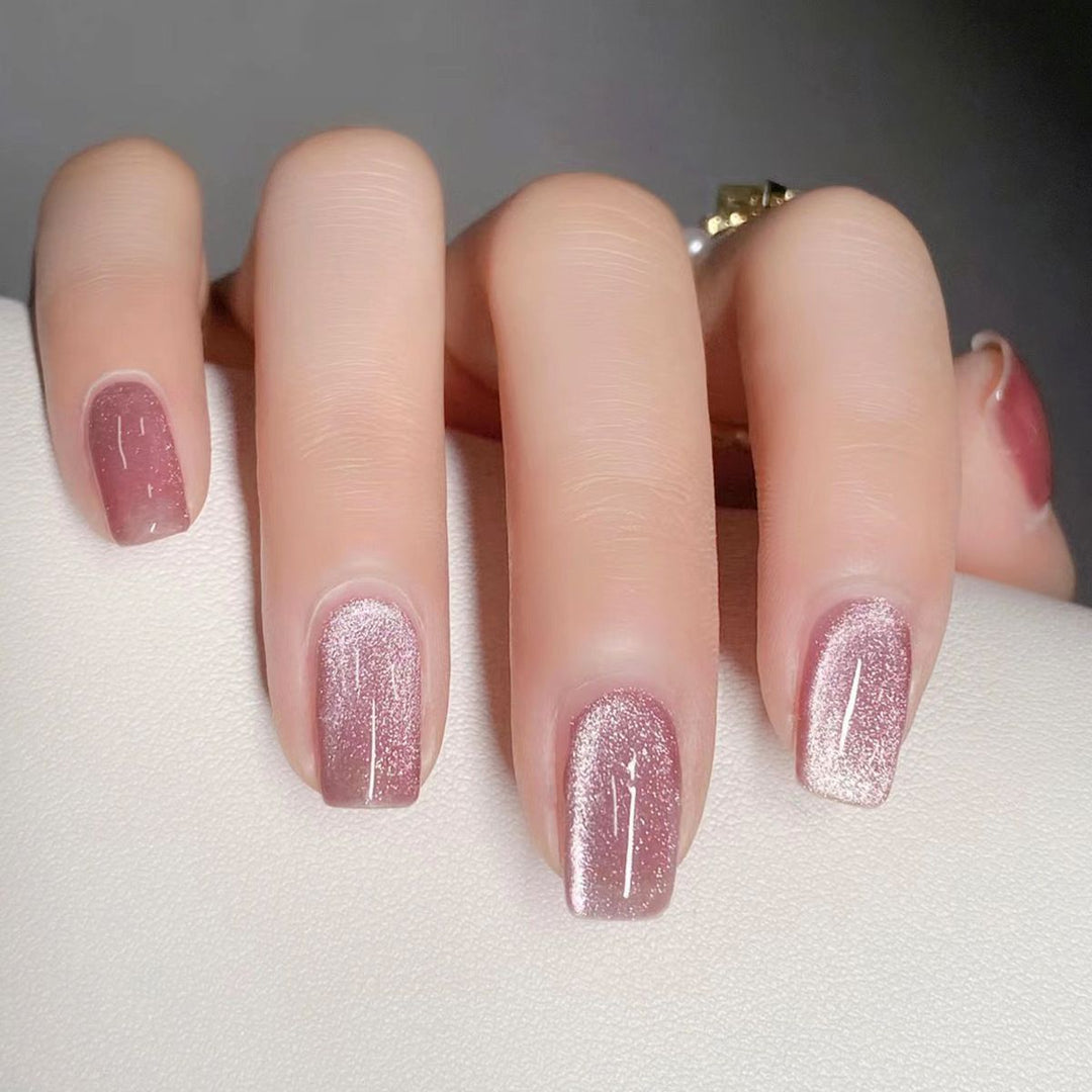 Sparkling Press-On Nail Set Kalsten