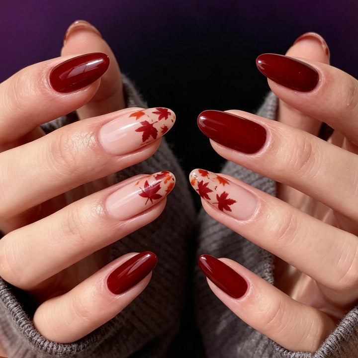 Autumn-Inspired Long-Lasting Nail Art Kalsten
