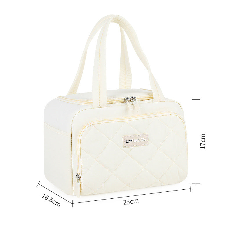 Insulated Quilted Lunch Cooler Bag Kalsten