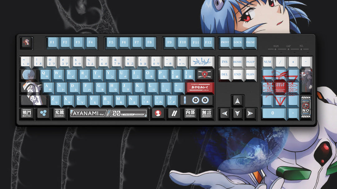 Ocean-Themed Mechanical Keyboard Kalsten