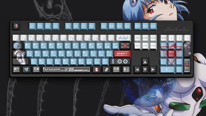 Ocean-Themed Mechanical Keyboard Kalsten