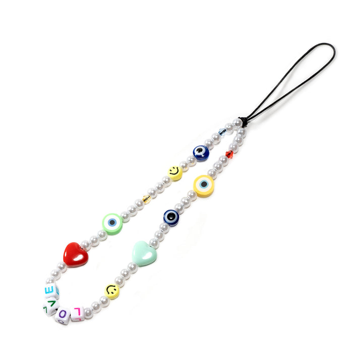 Beaded Smile Face Eyewear Chain Kalsten