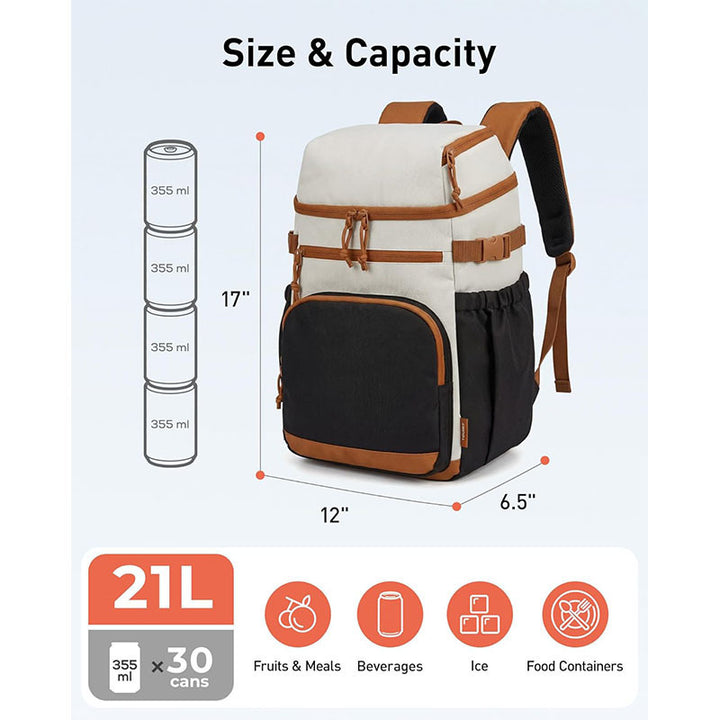 Insulated Lunch Cooler Backpack Kalsten