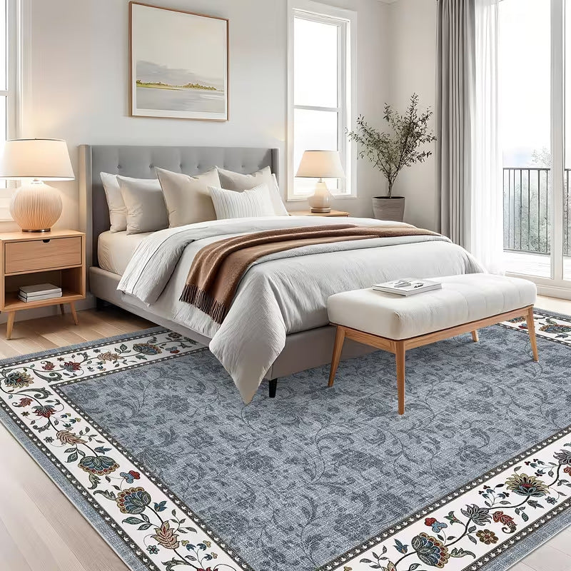 Elegant Floral Area Rug