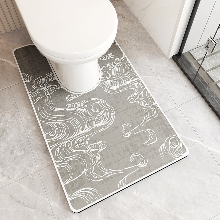 Decorative Bathroom Runner Mat Kalsten