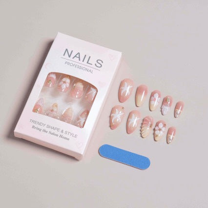 Premium Decorative Press-On Nail Set Kalsten