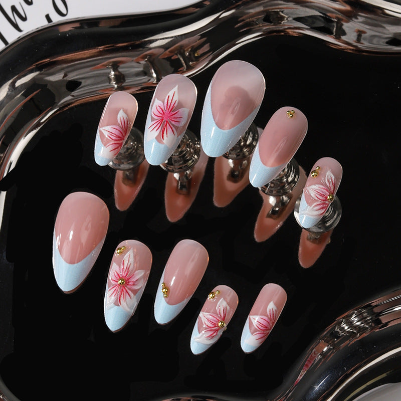 Floral Art Design Press-On Nail Set Kalsten